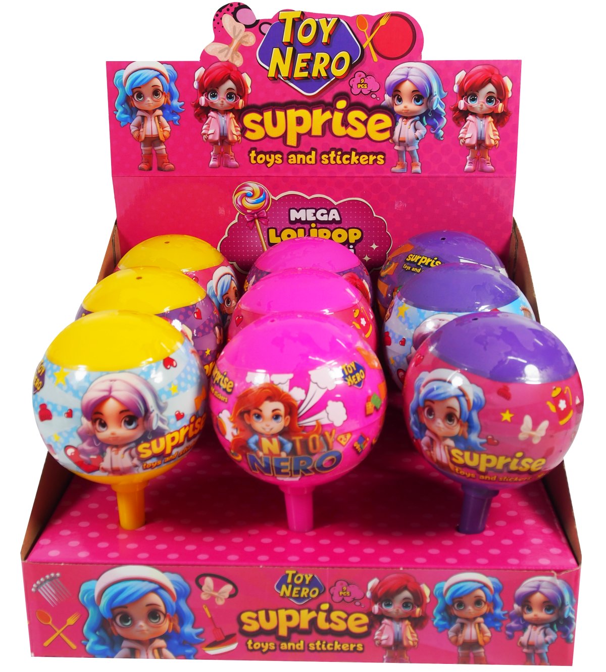 toynero suprıse toys and stickers